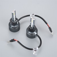 2Pcs H1 LED Headlight Lamp Bulbs Conversion Kit 50W 5400lm 6000K White Light