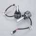 2Pcs H1 LED Headlight Lamp Bulbs Conversion Kit 50W 5400lm 6000K White Light