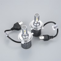 2Pcs H4 LED Headlight Lamp Bulbs Conversion Kit 50W 5400lm HI low Beam HB2 9003
