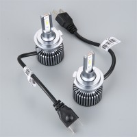 2Pcs H7 LED Headlight Lamp Bulbs Conversion Kit 50W 5400lm 6000K White Light 